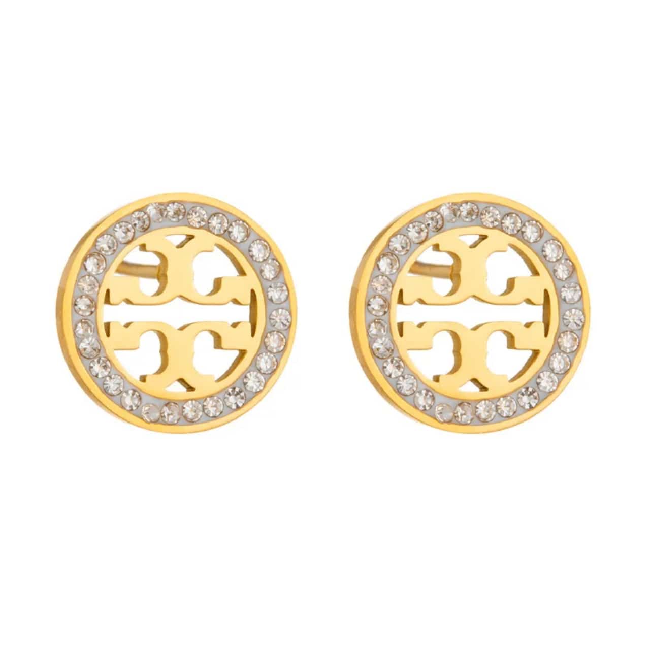 Studded Tory Burch Necklace Set